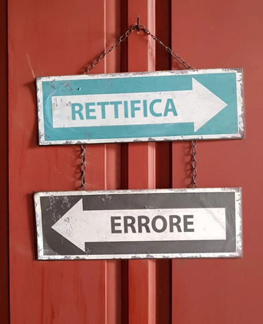 rettifica dati imprecisi sui siti web